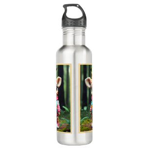 "Giraffe's Wild Discovery" Edelstahlflasche