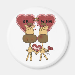 Giraffevalentine-Liebe-T - Shirts und Geschenke Magnet