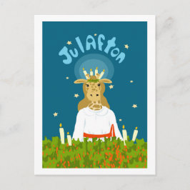 Girafton Julafton Postkarte