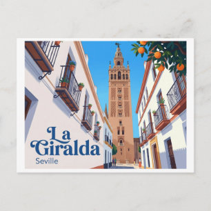Giralda-Turm Sevilla Spanien Postkarte