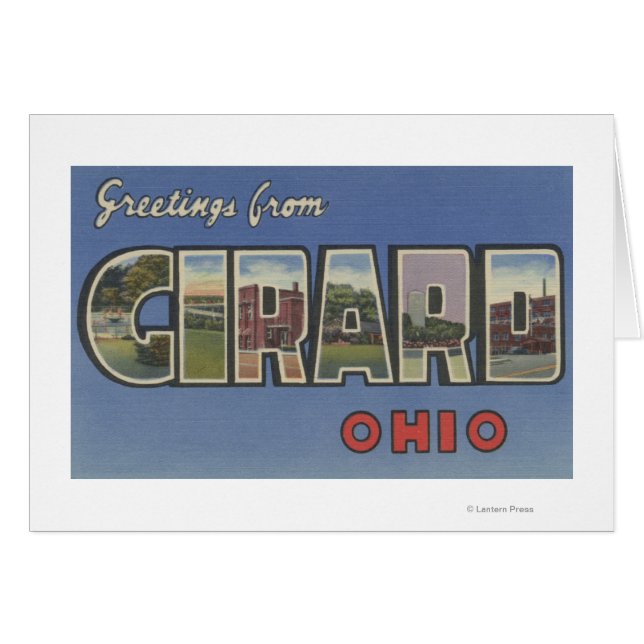 Girard, OhioLarge Letter ScenesGirard, OH (Vorderseite (Horizontal))