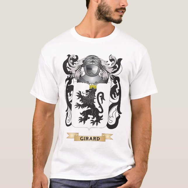 Girard-Wappen (Familienwappen) T-Shirt (Vorderseite)