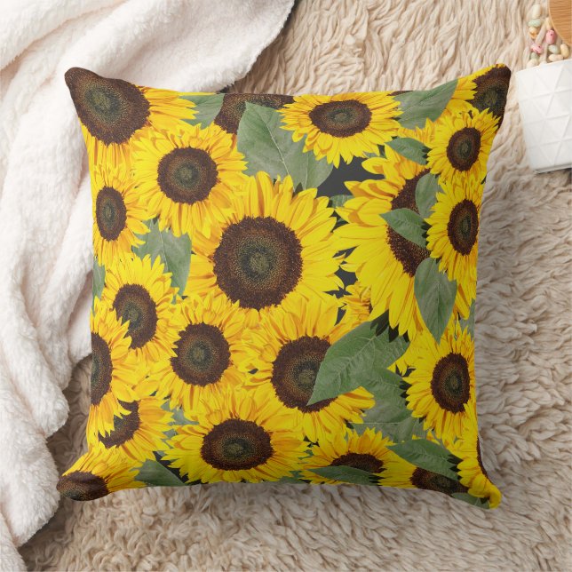 Girasoles Kissen (Decke)