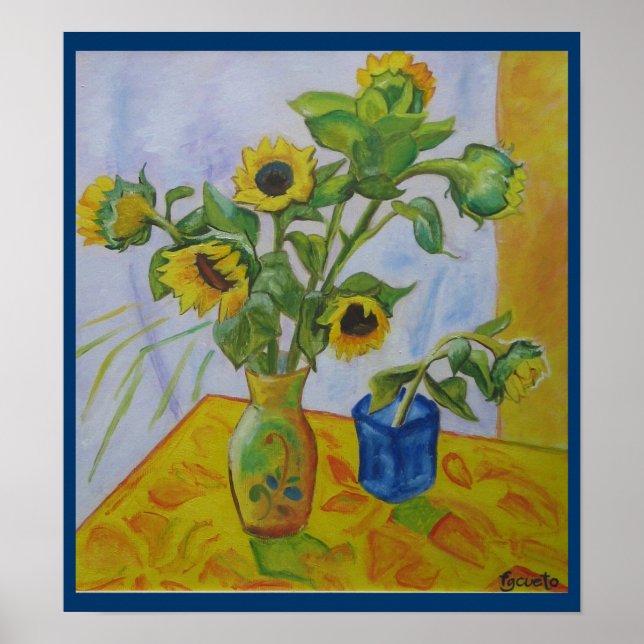 Girasoles Poster (Vorne)