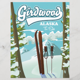 Girdwood Alaska zum Skifahren