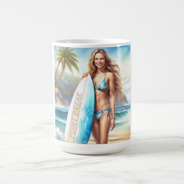 Girl Action Point Break Kaffeetasse (Mittel)