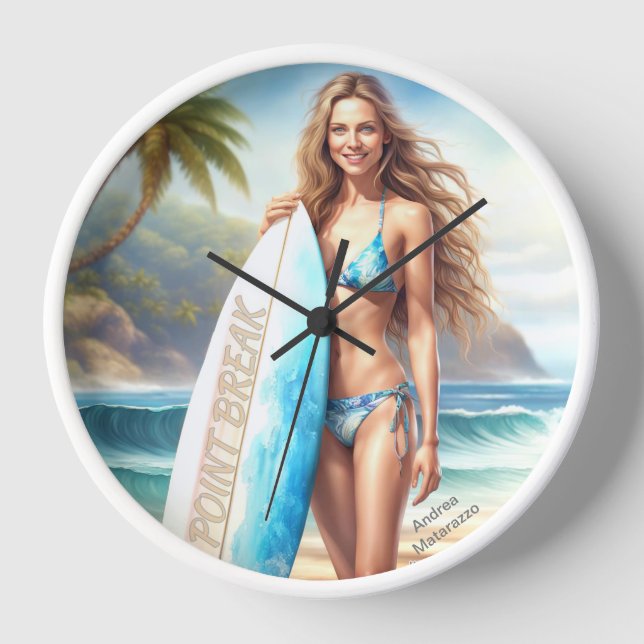 Girl Action Point Break Uhr (Vorderseite)