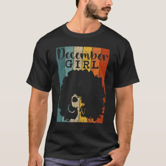 Girl Afro Natural Hair Diva Black Woman B T-Shirt