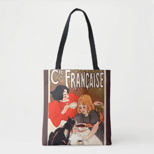 Girl and Cat, Vintage Poster, Alexandre Steinlen Tasche
