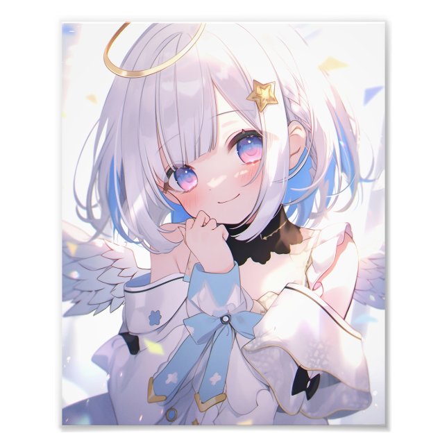 Girl Angel Girl Fotodruck (Vorne)
