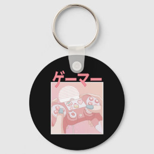 Girl Anime Kawaii Gaming Niedliches Videospiel Fra Schlüsselanhänger