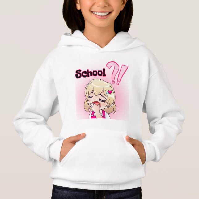 Girl Animes Sweatshirt (Vorderseite)