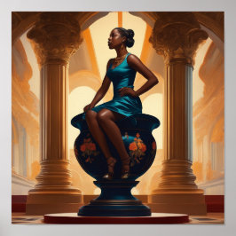 Girl Art Poster