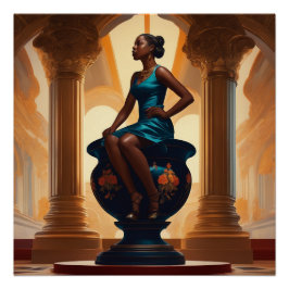 Girl Art Poster