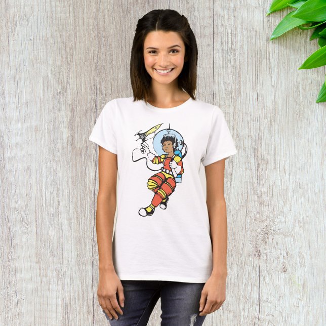 Girl Astronaut T-Shirt (Von Creator hochgeladen)