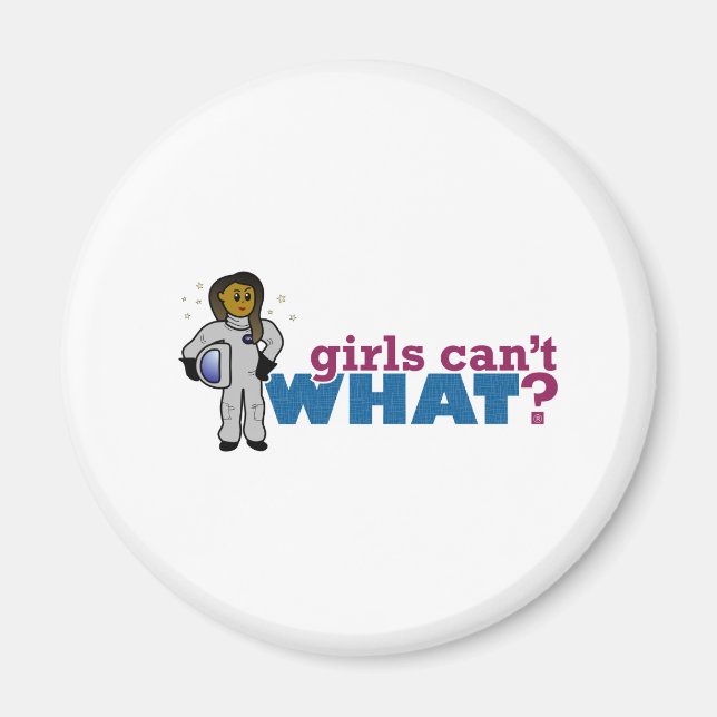 Girl Astronauts Magnet (Vorne)