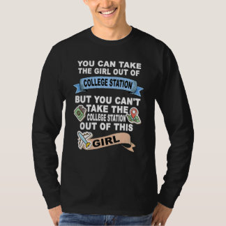 Girl aus der Uni T-Shirt
