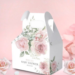 Girl Baby in Bloom Baby Dusche Danke Geschenkschachtel