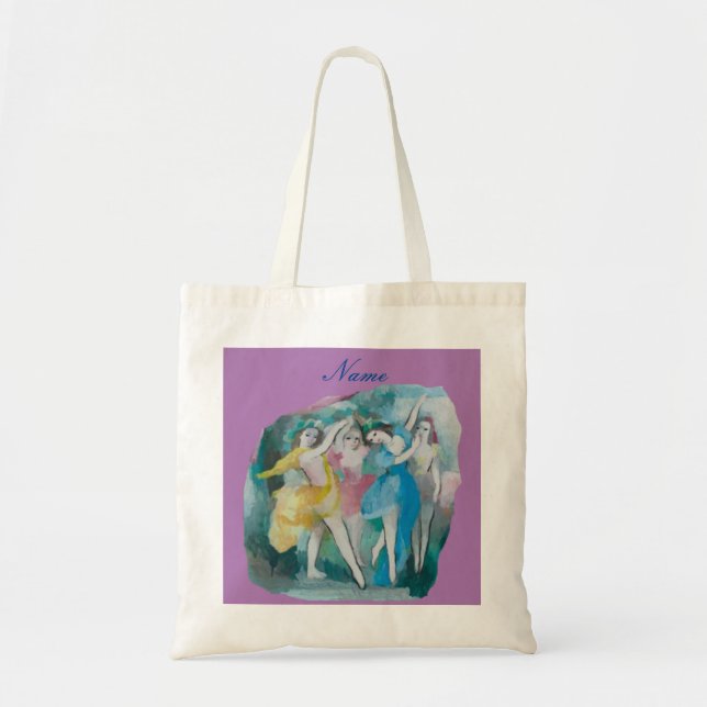 Girl Ballerina Dancers Thunder_Cove Tragetasche (Vorne)