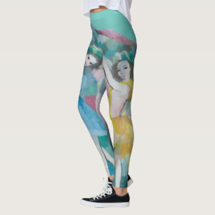 Girl Ballerina Tänzer Thunder_Cove Leggings