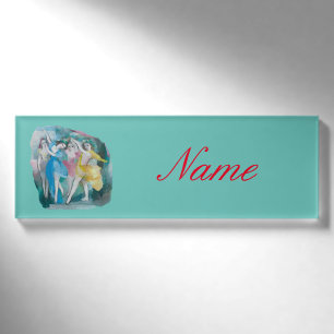 Girl Ballerina Tänzer Thunder_Cove Namenschild