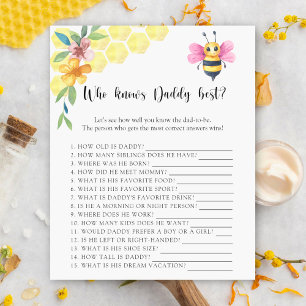 Girl Bee - Wer kennt Daddy best game