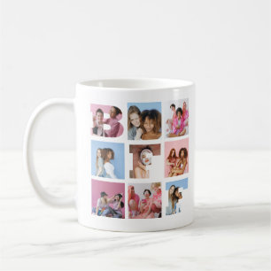 Girl Best Friends BESTE FREUNDIN Foto Collage Herz Kaffeetasse