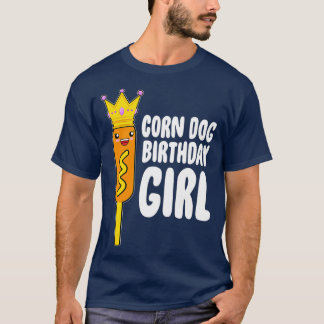 Girl Birthday Mais Hund Kostümkorn Hunde Familie T-Shirt