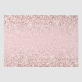Girl Blush Pink Sparkle Glitzer Seidenpapier