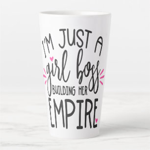 Girl Boss Gebäude Ihr Empire Name Datum hinzufügen Milchtasse
