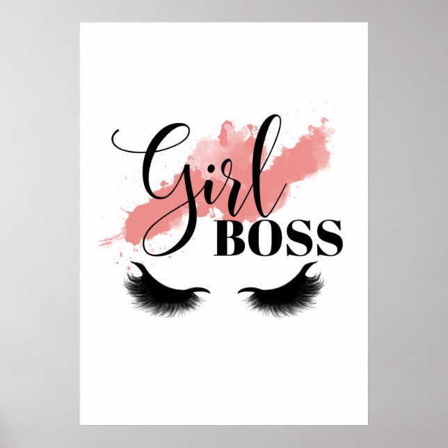Girl Boss - Geschenk für die Chefin - Office Deko (Vorne)