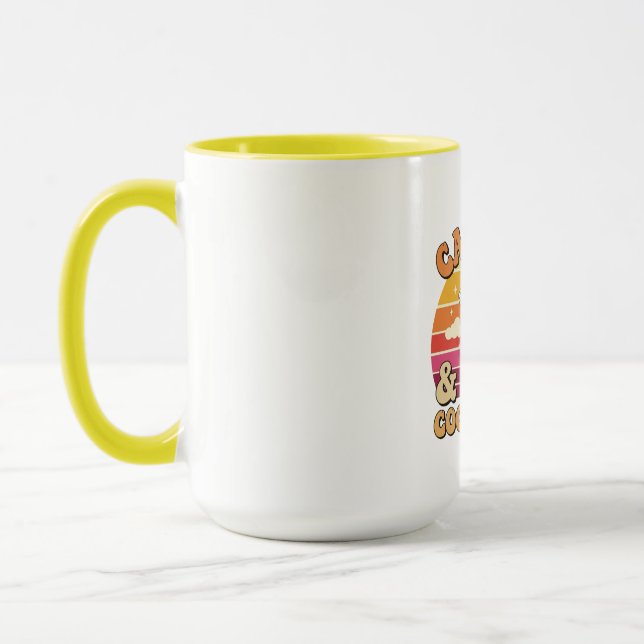 Girl Boss Mug Caffeine & Chaos Coordinator Cup. Tasse (Links)