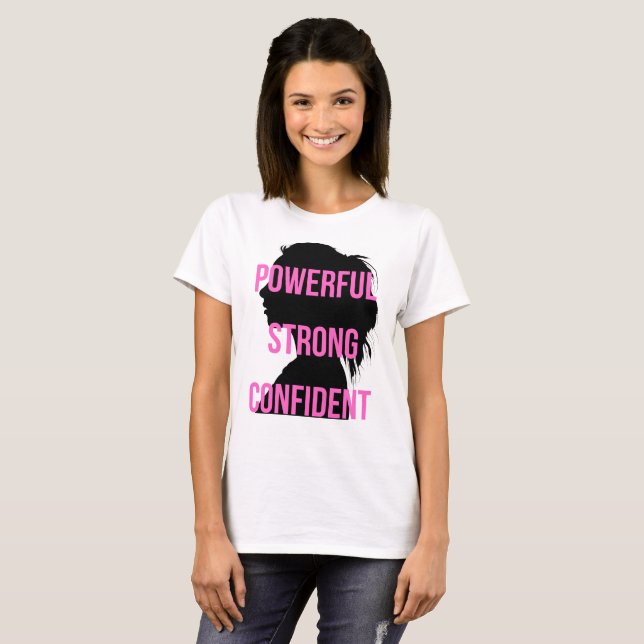 Girl Boss Pink Black T-Shirt (Vorne ganz)