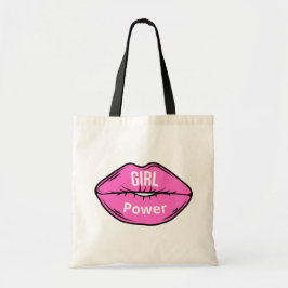 Girl Boss Pink Black Tragetasche
