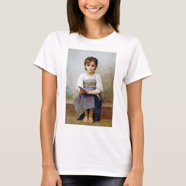 Girl, Bouguereau T-Shirt (Vorderseite)