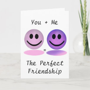 Girl+Boy Perfekt Friendship Card Karte