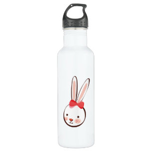 Girl Bunny Edelstahlflasche