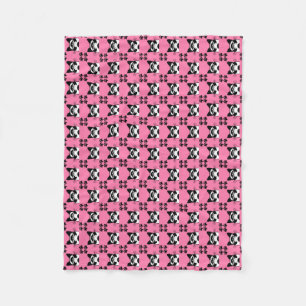 Girl Cat Feline Lovers Besitzer Haustier Fleecedecke