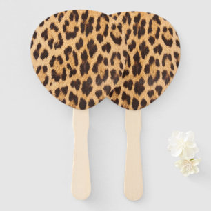 Girl-Chic Wildsafari Party Leopardenprint Fächer