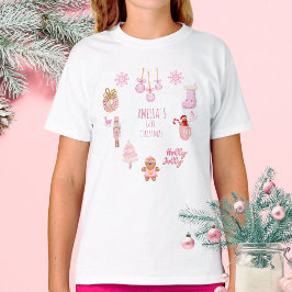 Girl Christmas Nutcracker Herzdoodles T-Shirt