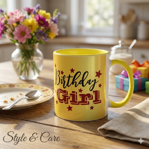 Girl Combo Tasse für besondere Feiern