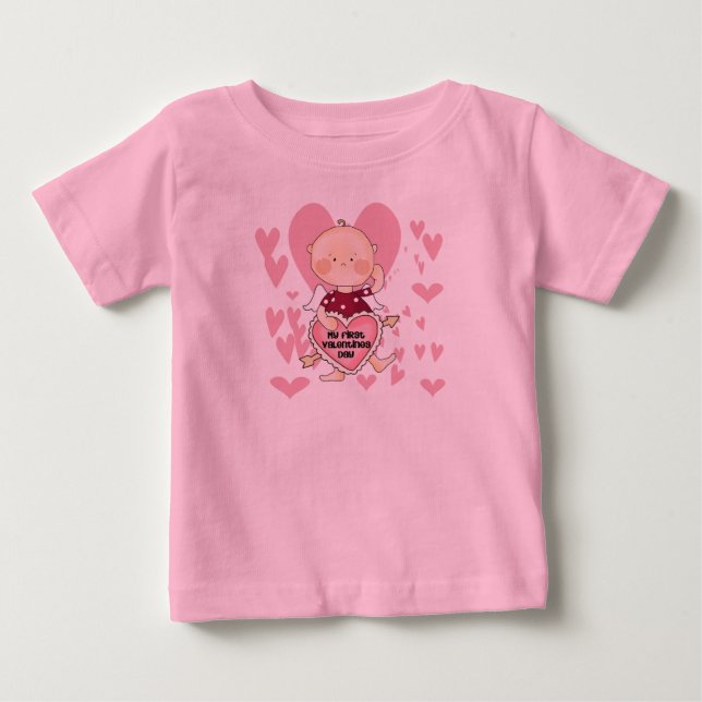 Girl Cupid 1. Valentine Tshirts und Geschenke (Vorderseite)