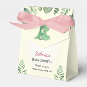 Girl Dinosaur Babydusche Sprinkle Geschenk Leckere Geschenkschachtel