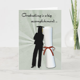 Girl Diploma Karte
