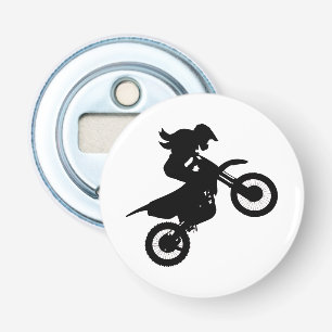 Girl Dirt Bike Flaschenöffner