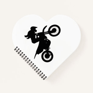 Girl Dirt Bike Notizbuch