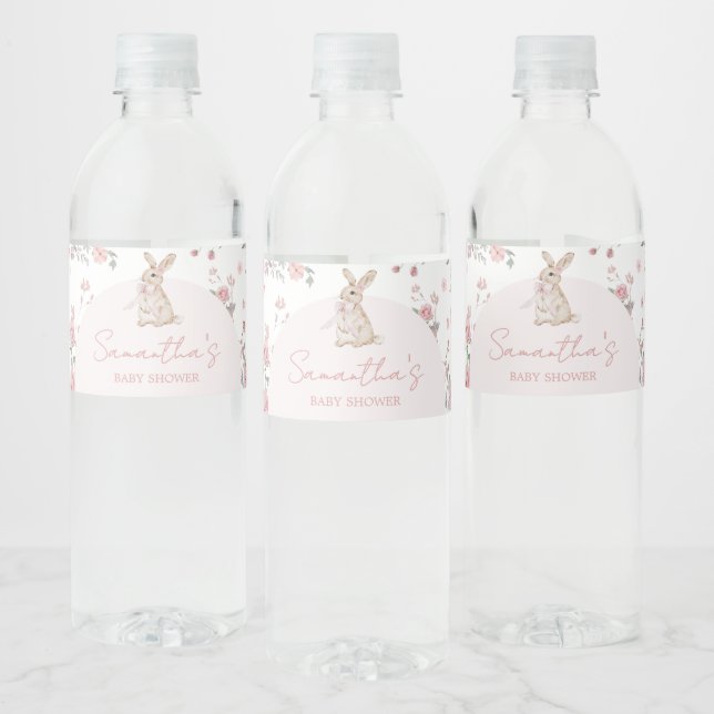 Girl etwas Bunny Baby Dusche (Flaschen)