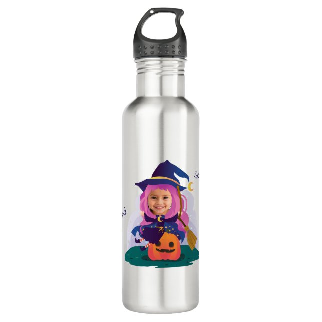 Girl Face Personalized  Edelstahlflasche (Vorderseite)