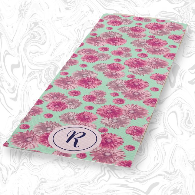 Girl-Floral mit modernem, pastellfarbenem Blume-Fi Yogamatte (Von Creator hochgeladen)