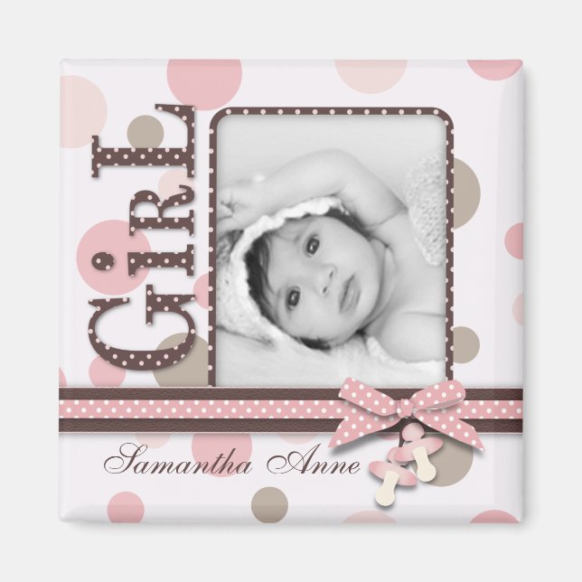 Girl Foto Magnet S2 (Vorne)